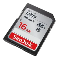 SanDisk Ultra SDHC 16 GB UHS Class 10 up to 80MB/s Read 2