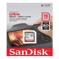 SanDisk Ultra SDHC 16 GB UHS Class 10 up to 80MB/s Read 4