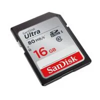 SanDisk Ultra SDHC 16 GB UHS Class 10 up to 80MB/s Read 5