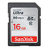 SanDisk Ultra SDHC 16 GB UHS Class 10 up to 80MB/s Read