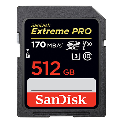 SanDisk Extreme PRO SDXC 512GB UHS-1