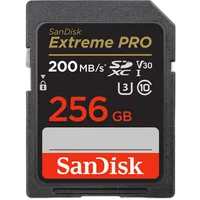 SanDisk 256GB Extreme Pro UHS-I SDXC Memory Card 0