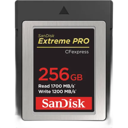 SanDisk 256GB Extreme PRO CFexpress Card Type B