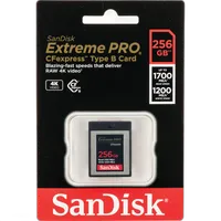 SanDisk 256GB Extreme PRO CFexpress Card Type B 1