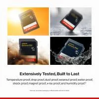 SANDISK Extreme PRO SD UHS-II V90 Card - 256GB 4