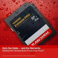 Sandisk Extreme Pro SD UHS-1 V30 Card - 256GB 4
