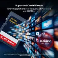 SANDISK Extreme PRO 128GB SDXC UHS-II V60 Card 3