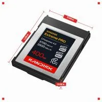 SANDISK Extreme PRO 400GB CFexpress 4.0 Type B Card 7