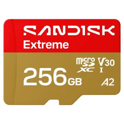 Sandisk Extreme 256GB microSD UHS-1 Card