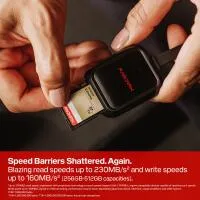 Sandisk Extreme 256GB V30 SD UHS-1 Card 2