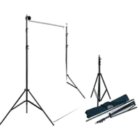 Savage Background Port-A-Stand with Case and white 50 backround (53X36)