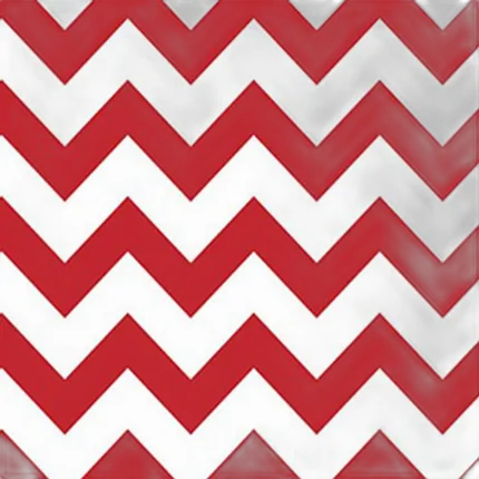 Savage 53X18 Printed Background - Red White Chevron