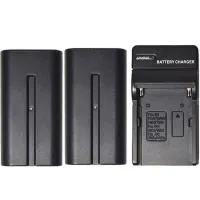 Savage BNP-F970 2-Pack Lithium Ion Battery with Charger 0
