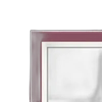 Savage 8x10/4x6 Merlot Matte V-Groove Arctic White Matte Board 0