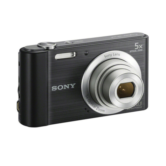 Sony Cybershot DSCW800 Digital Camera (Black) Point and Shoot