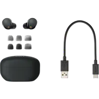 Sony WF-1000XM5 True Wireless Noise-Canceling Earbuds (Black) 6