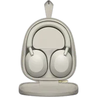 Sony WH-1000XM5 Noise-Canceling Wireless Over-Ear Headphones (Silver) 5