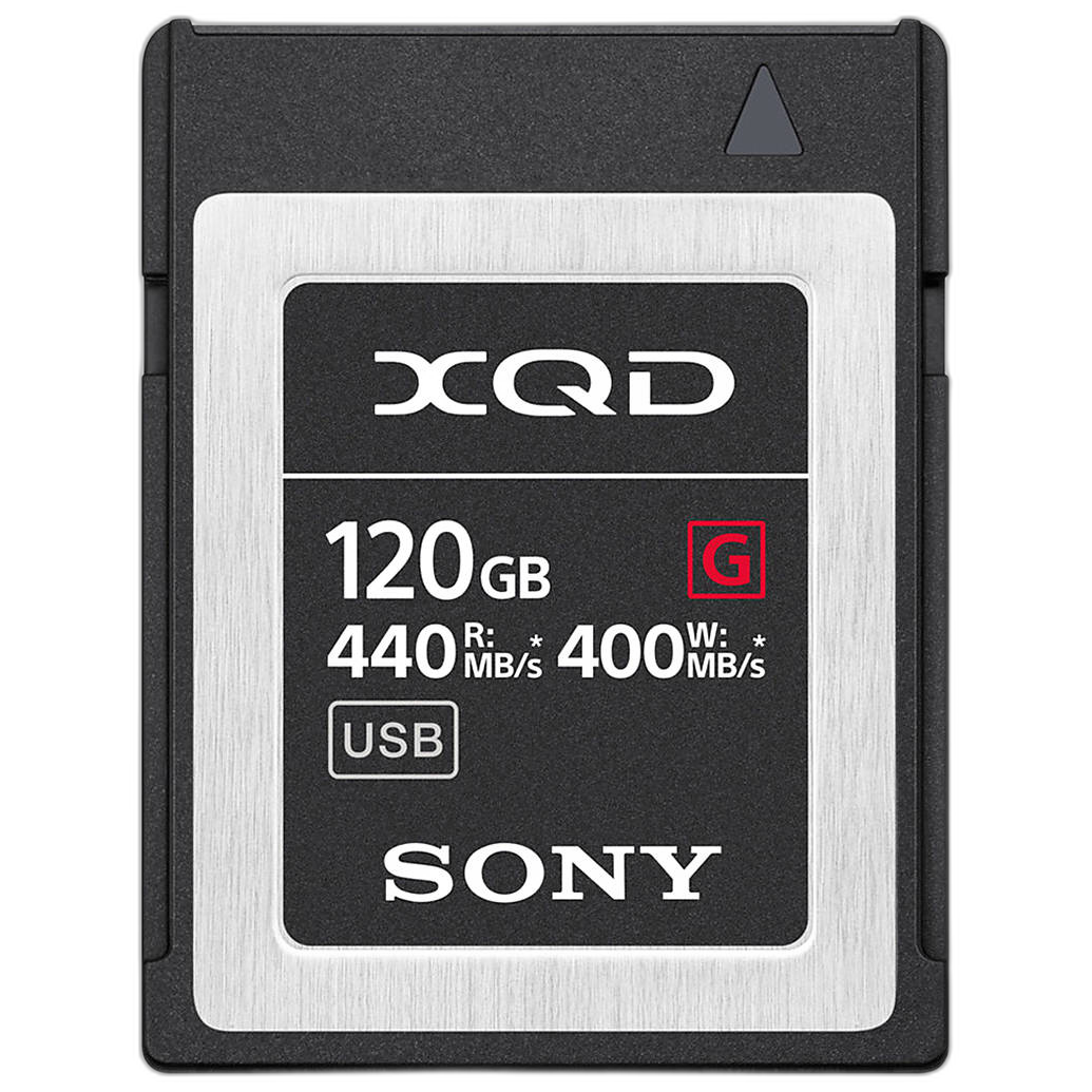 Sony 120GB XQD G Series Memory Card