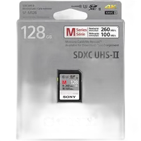 Sony 128GB SF-M/T2 UHS-II SDXC Class 10 Memory Card 1