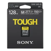 Sony 128GB SF-M Tough Series UHS-II SDXC Class 10 Memory Card 1