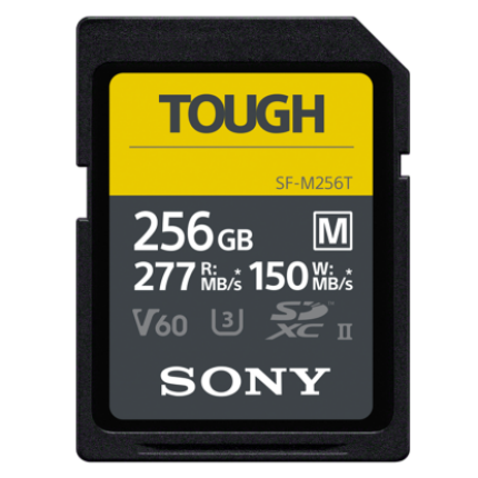 Sony 256GB SF-M Tough Series UHS-II SDXC Class 10 Memory Card