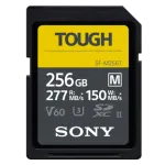 Sony 256GB SF-M Tough Series UHS-II SDXC Class 10 Memory Card 0