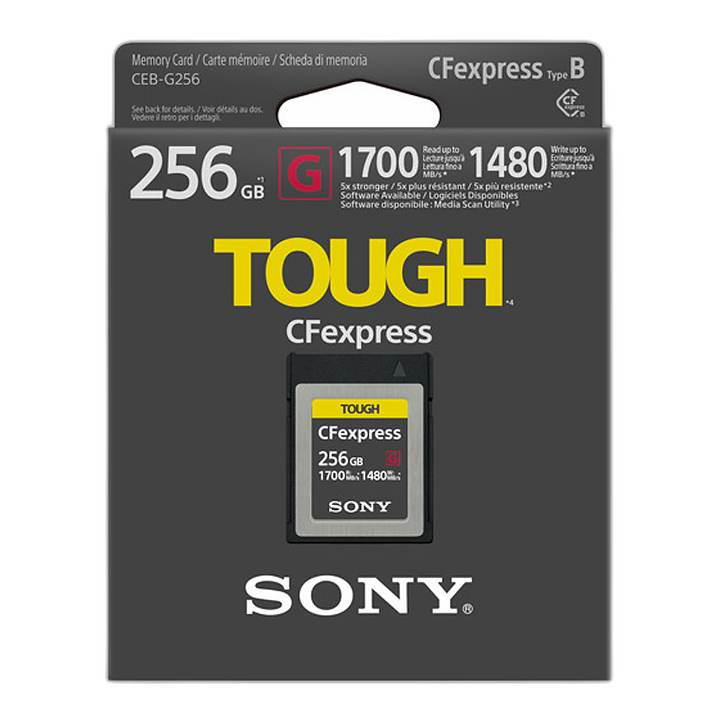 その他 SONY CFexpress Type B 256GB TOUGH Sony 256GB CFexpress Type B TOUGH Memory Card