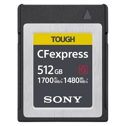 Sony 512GB CFexpress Type B TOUGH Memory Card