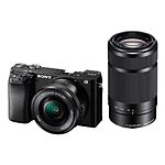 Sony Alpha a6100 APS-C Mirrorless Digital Camera with 16-50mm  and  55-210mm Len