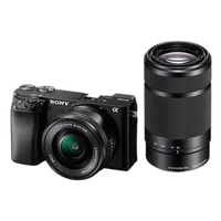 Sony Alpha a6100 Mirrorless Digital Camera with 16-50mm  and  55-210mm Lenses 0