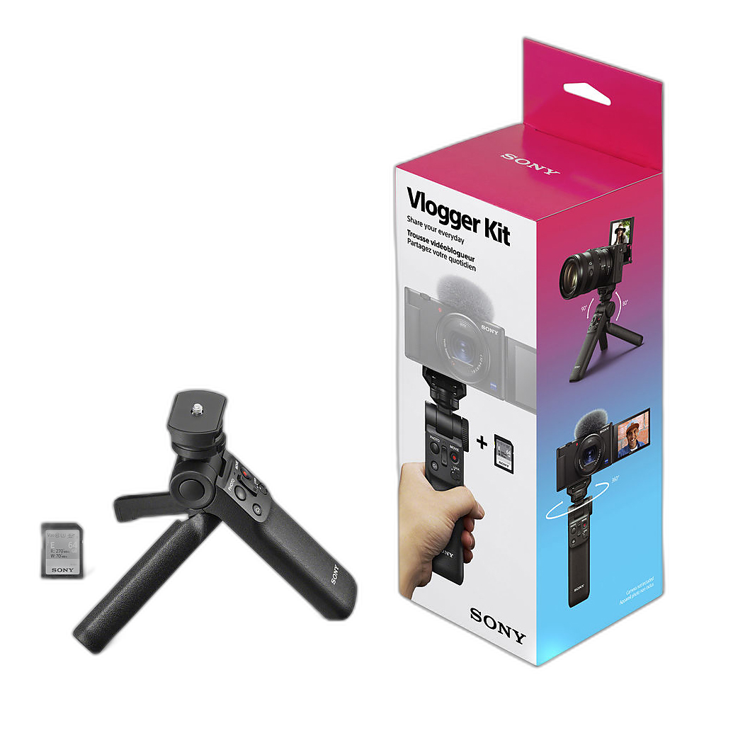 Sony Vlogger Accessory Kit side view