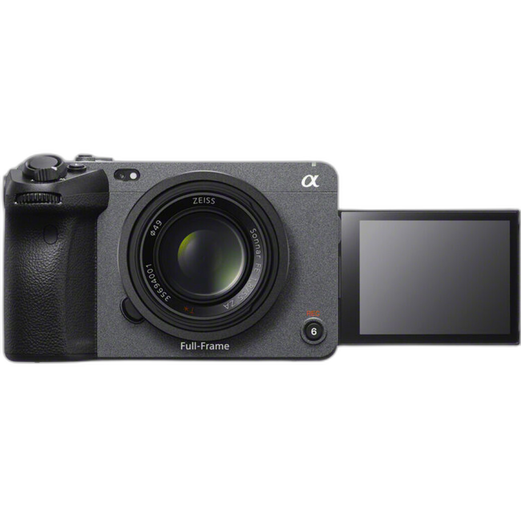 Sony FX3 rear view