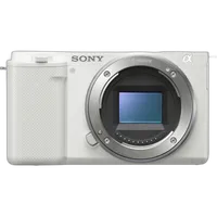 Sony ZV-E10 Mirrorless Camera (Body Only, White) 1