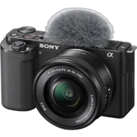 Sony ZV-E10 Mirrorless Camera with 16-50mm Lens (Black) 0