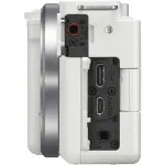 Sony ZV-E10 Mirrorless Camera with 16-50mm Lens (White) 6