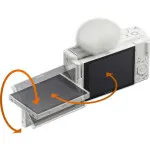 Sony ZV-1F Vlog Camera (White) 8