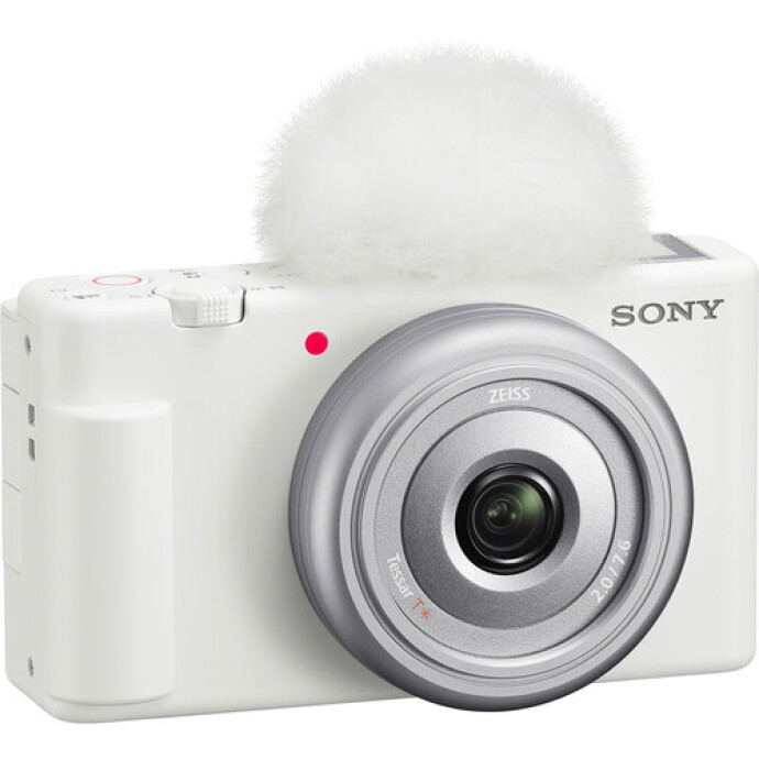 Sony ZV-1F Vlog Camera (White)