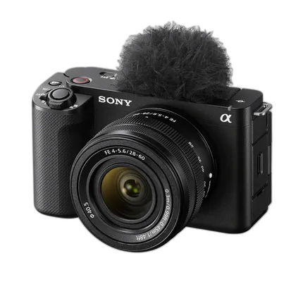 Sony ZV-E1 Mirrorless Vlog Camera with 28-60mm Lens (Black)