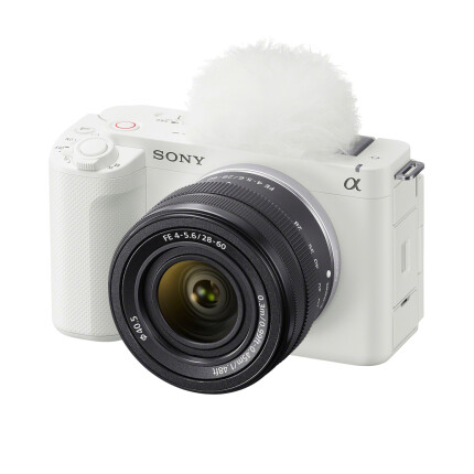 Sony ZV-E1 Mirrorless Vlog Camera with 28-60mm Lens (White)