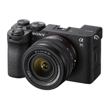 Sony Alpha A7C II Mirrorless Camera with 28-60mm Lens (Black)