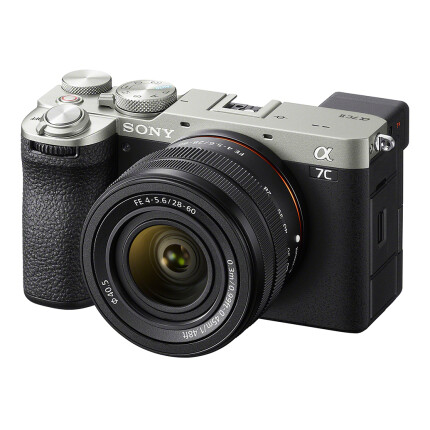 Sony Alpha A7C II Mirrorless Camera with 28-60mm Lens (Silver)