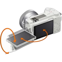 Sony ZV-E10 II Mirrorless Camera (White, Body Only) 9