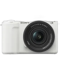 Sony ZV-E10 II Mirrorless Camera with 16-50mm Lens (White) 1