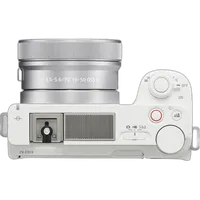 Sony ZV-E10 II Mirrorless Camera with 16-50mm Lens (White) 4