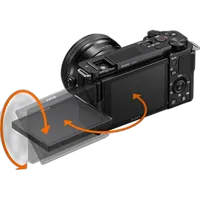 Sony ZV-E10 Mirrorless Camera with 16-50mm f/3.5-5.6 II Lens (Black) 7