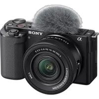 Sony ZV-E10 Mirrorless Camera with 16-50mm f/3.5-5.6 II Lens (Black) 9