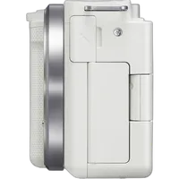 Sony ZV-E10 Mirrorless Camera with 16-50mm f/3.5-5.6 II Lens (White) 6