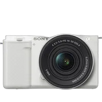 Sony ZV-E10 Mirrorless Camera with 16-50mm f/3.5-5.6 II Lens (White) 9