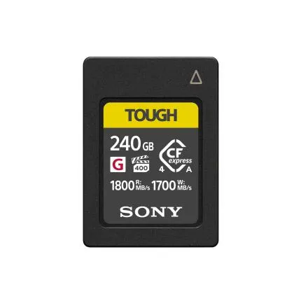 Sony 240GB CFexpress 4.0 Type A TOUGH Memory Card