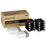 Fotolusio (DNP Sony) UPC-X34 (3.5X4) Color Print Pack - 10 Pack (30 Sheets)